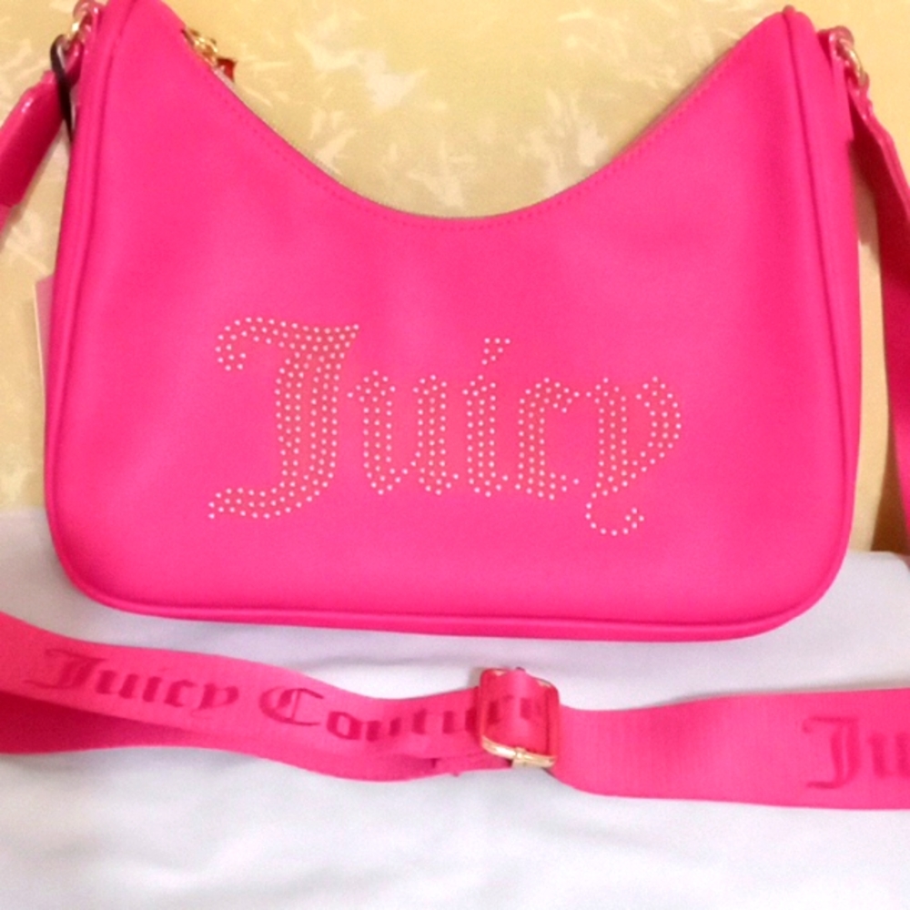 Juicy Couture  NEW Hot Pink Crossbody Bag CLEARANCE NWOTS FINAL PRICE!